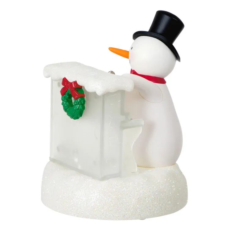 Hallmark Sing-Along Showman Snowman Musical Ornament - Image 6