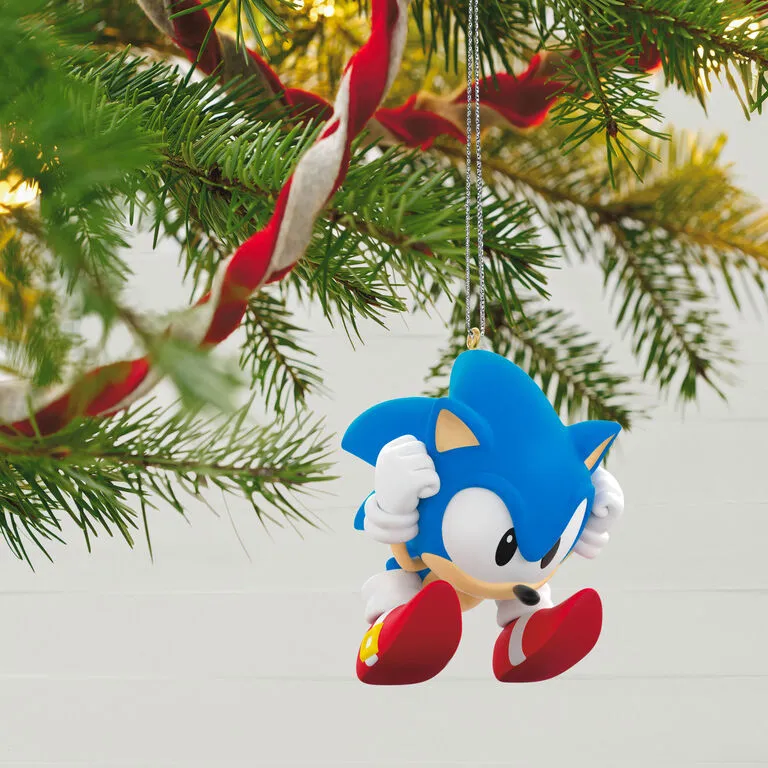 Hallmark Sonic The Hedgehog Sonic's Spin Attack Ornament - Image 2