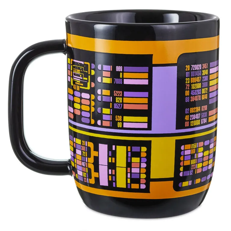 Hallmark Star Trek: The Next Generation⢠Replicator Color-Changing Mug, 16 Oz. - Image 2
