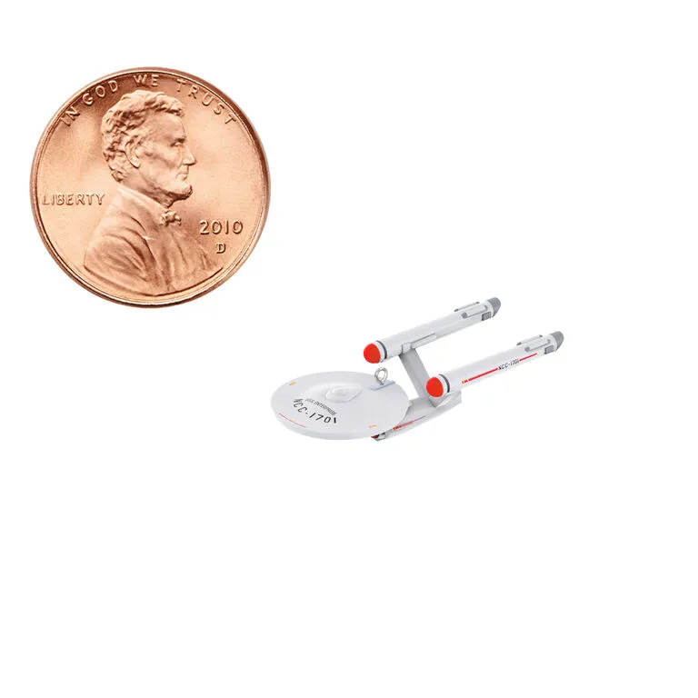 Hallmark Mini Star Trek™ U.S.S. Enterprise NCC-1701 Ornament, 0.035" - Image 7