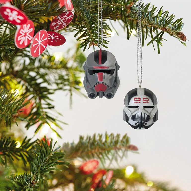 Hallmark Mini Star Wars: The Bad Batch™ Hunter™ And Wrecker™ Ornaments, Set Of 2 - Image 2