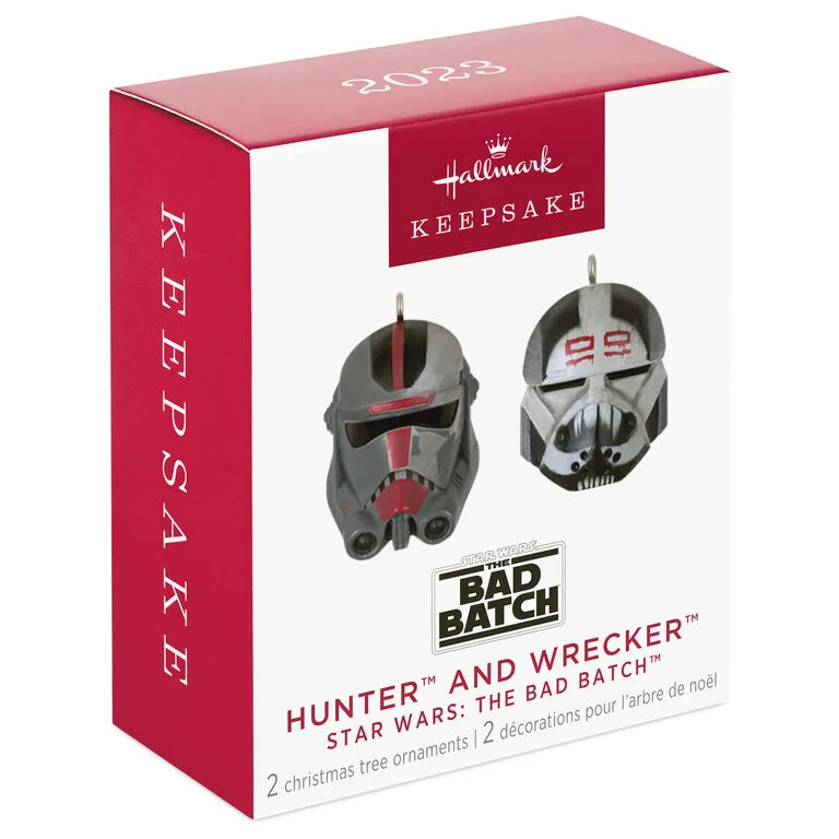 Hallmark Mini Star Wars: The Bad Batch™ Hunter™ And Wrecker™ Ornaments, Set Of 2 - Image 4