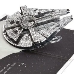 Hallmark Star Wars™ Millennium Falcon™ 3D Pop-Up Card