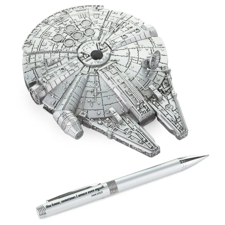 Hallmark Star Wars™ Millennium Falcon™ Desk Accessory With Pen - Image 3