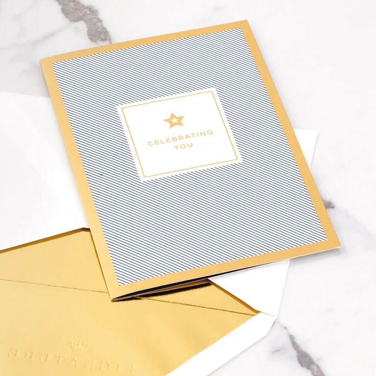 Hallmark Celebrate Stars And Pennants 3D Pop-Up Father's Day Card - Image 5