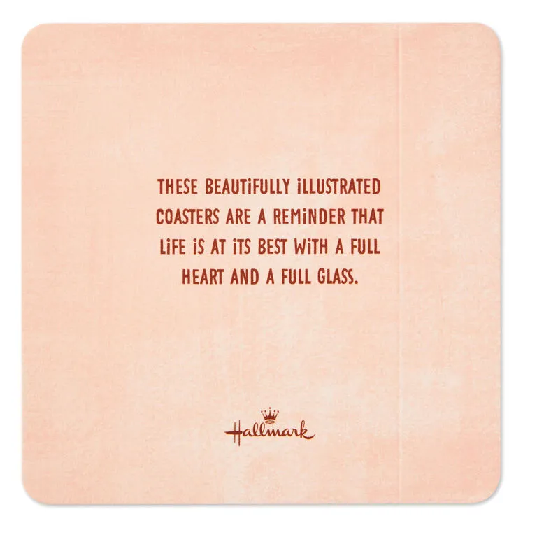 Hallmark Stop And Smell The Rosé: 20 Coasters Celebrating Friends (And Wine) Book - Image 2