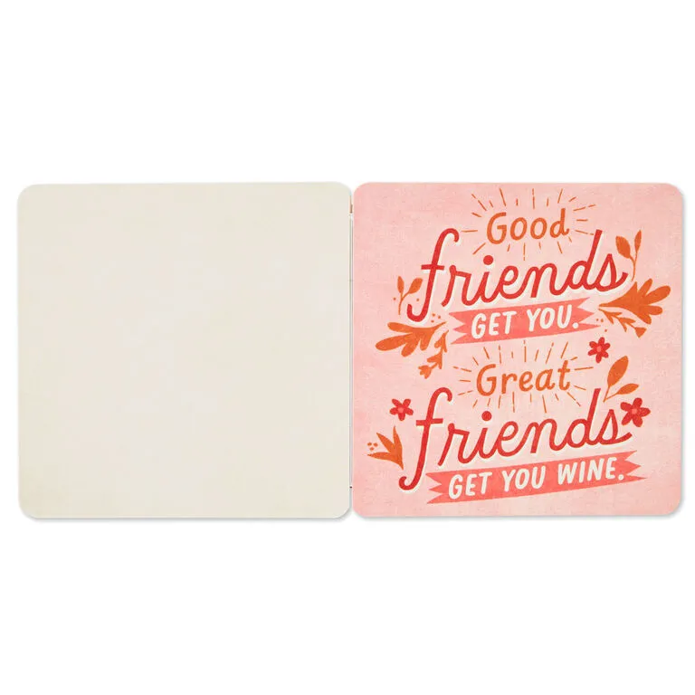 Hallmark Stop And Smell The Rosé: 20 Coasters Celebrating Friends (And Wine) Book - Image 4