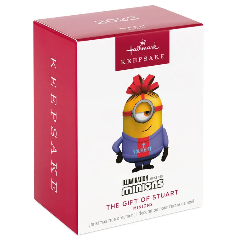 Hallmark Minions The Gift Of Stuart Musical Ornament - Image 4