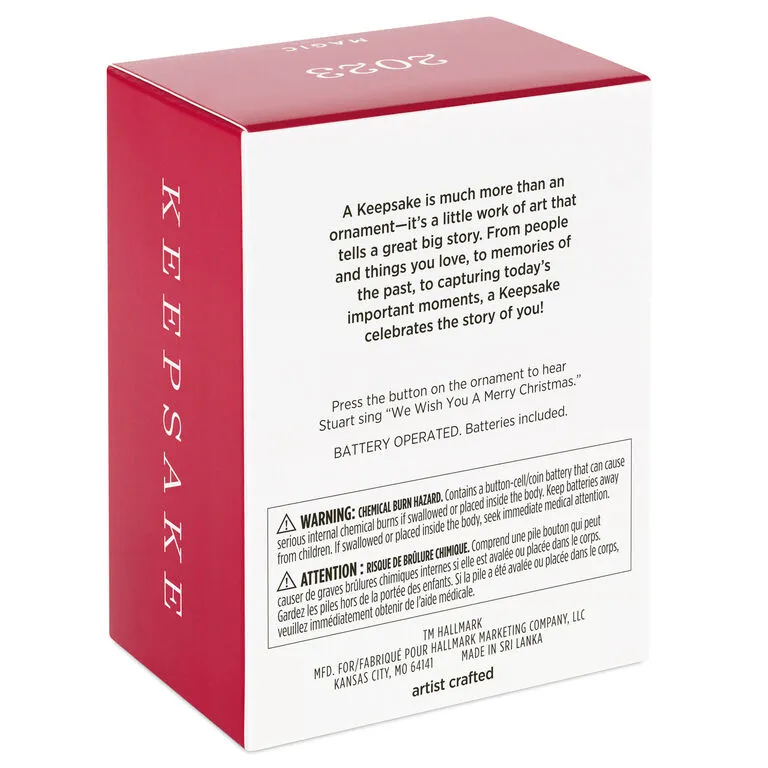 Hallmark Minions The Gift Of Stuart Musical Ornament - Image 5