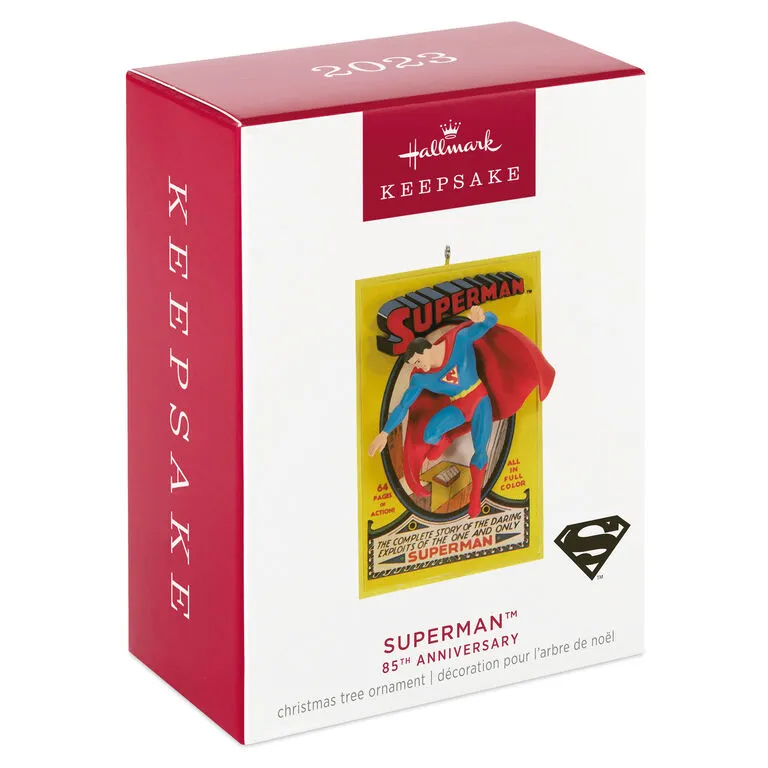 Hallmark DC™ 85th Anniversary Superman™ Ornament - Image 4