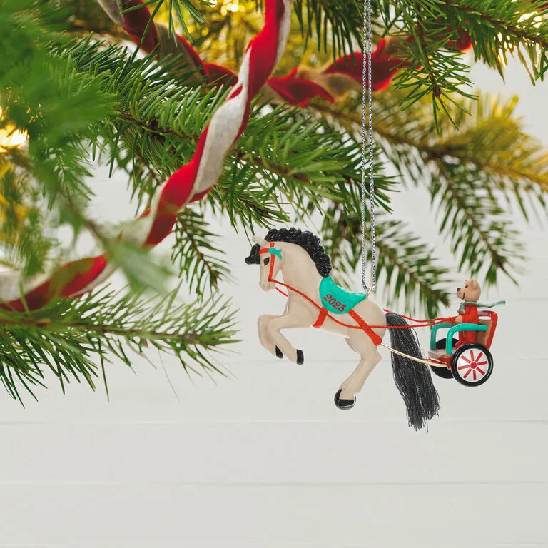 Hallmark A Pony For Christmas 2023 Ornament - Image 2