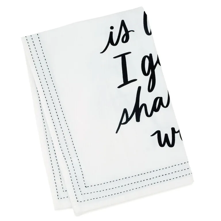 Hallmark The Best Thing About My Home Is Tea Towel - Image 2