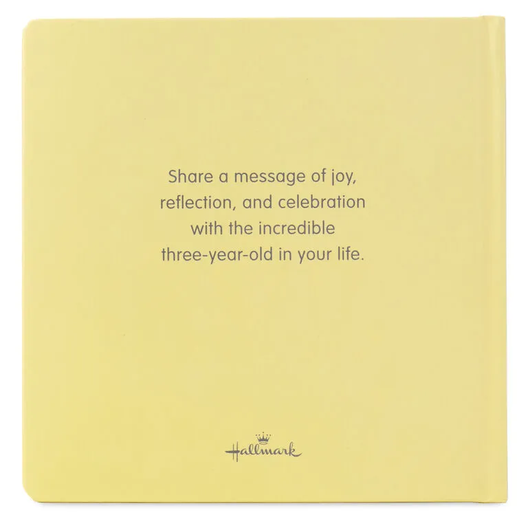 Hallmark Three Is Awesome! Birthday Book - Image 2