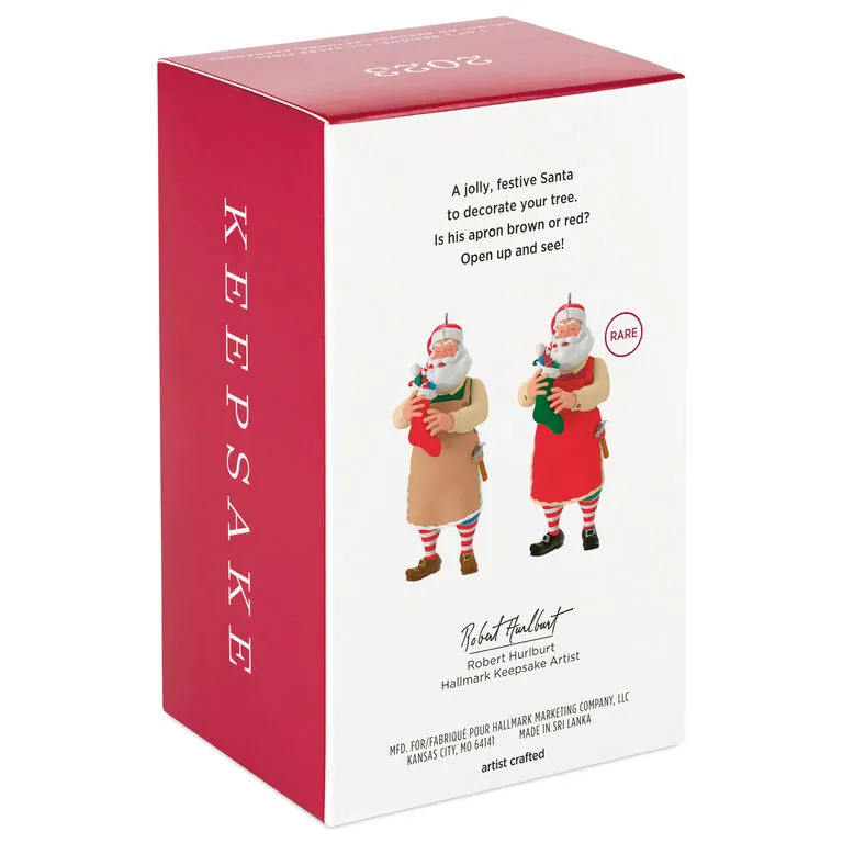 Hallmark Toymaker Santa Surprise Mystery Ornament - Image 7