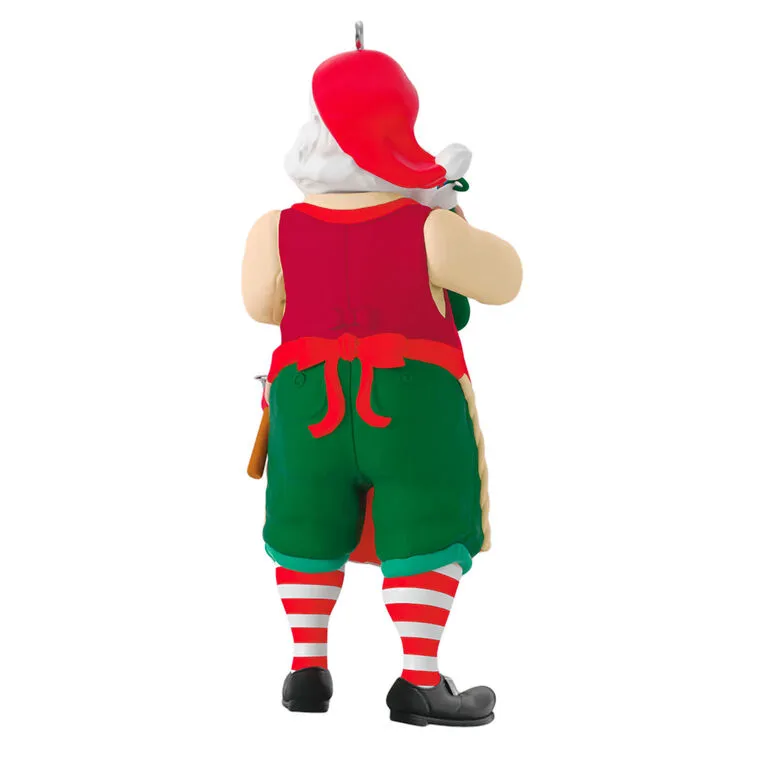 Hallmark Toymaker Santa Surprise Mystery Ornament - Image 8