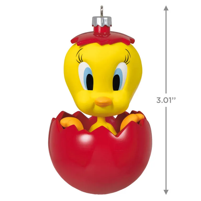 Hallmark Looney Tunes™ Tweety™ Chwistmas Surprise Ornament - Image 3