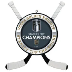 Hallmark NHL® Vegas Golden Knights® 2023 Stanley Cup® Champions Hockey Ornament