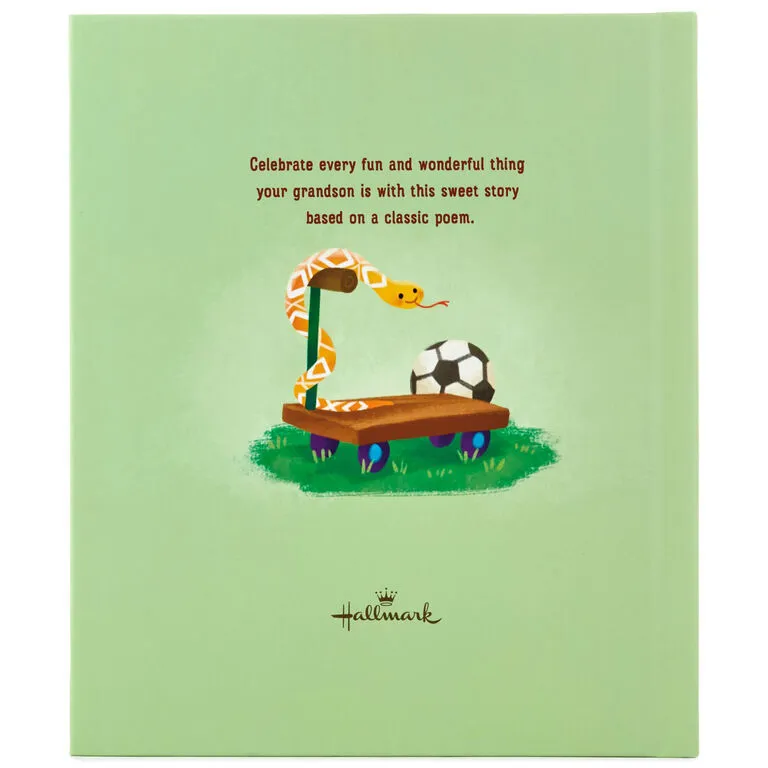 Hallmark What Are Grandsons Made Of? Recordable Storybook - Image 2