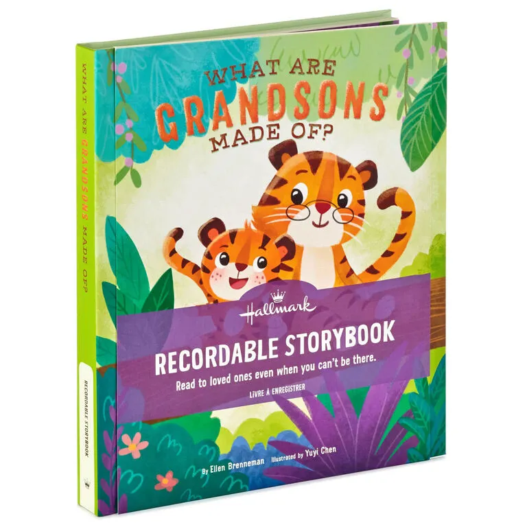 Hallmark What Are Grandsons Made Of? Recordable Storybook - Image 5