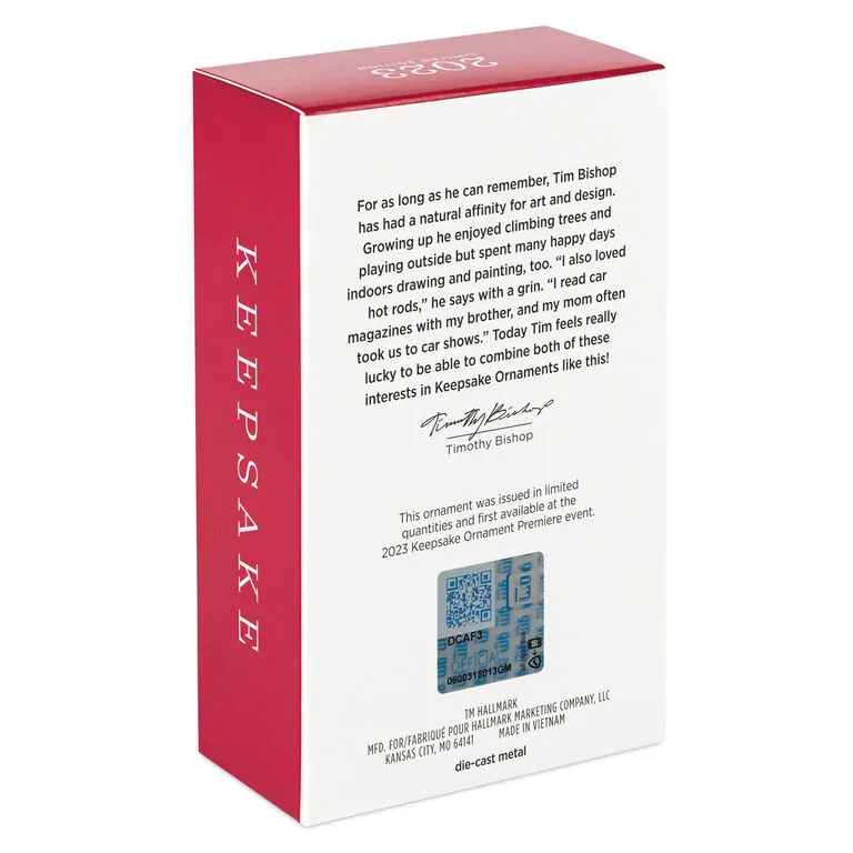 Hallmark 1953 Chevrolet® Corvette® 70th Anniversary 2023 Metal Ornament - Image 5