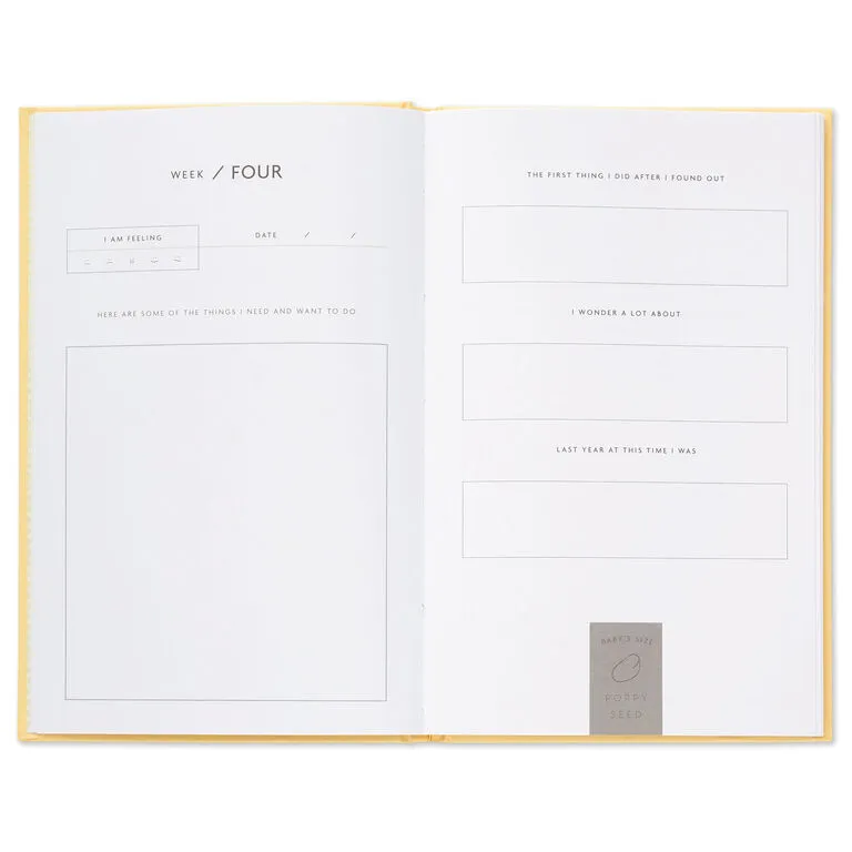 Hallmark While I Was Waiting Prompted Pregnancy Journal - Image 5