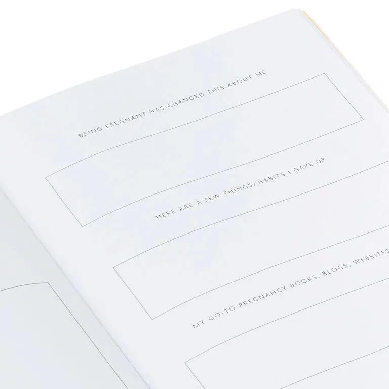 Hallmark While I Was Waiting Prompted Pregnancy Journal - Image 10